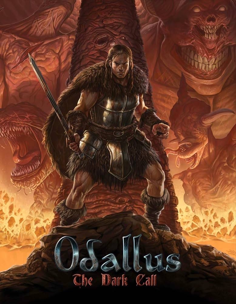 Capa: Odallus The Dark Call